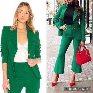 Portrait Neck Blazer + Pants US 0/2